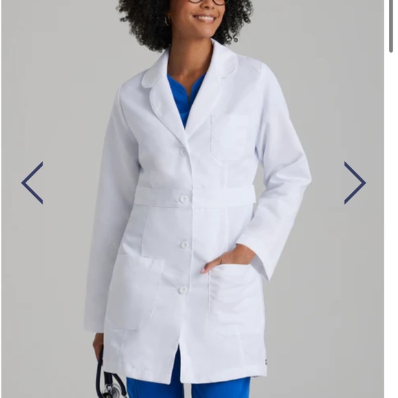 NWT SMALL LILY 3-POCKET 34" LAB COAT
GREY'S ANATOMY™ BY BARCO CLASSIC - Picture 1 of 7